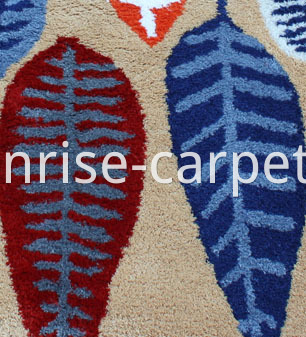 Microfiber Machine Made Carpet Rug